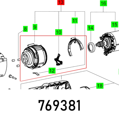 (image for) Gear Drc 18-4 Li 4.2 Plus Bg