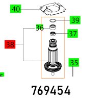 (image for) Armature Set Rg 150 E-plus Et Bg