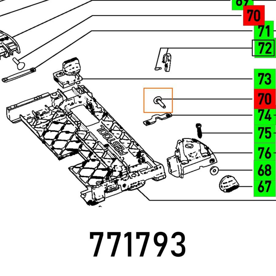 (image for) Cup Square Bolt Din 603-m6x30-4.6