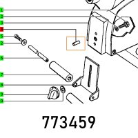 (image for) Pin Countersunk Din 1472-6x10-st