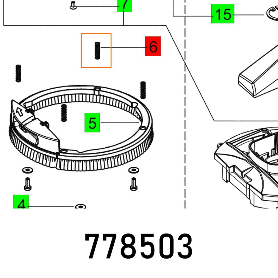 (image for) Compression Spring D 1070