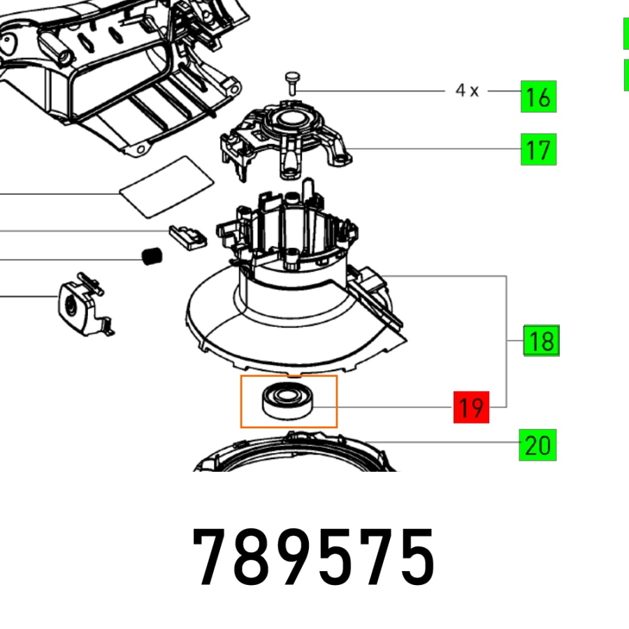 (image for) Ball Bearing 6000 Ddu-c3 D8s L (nsk)