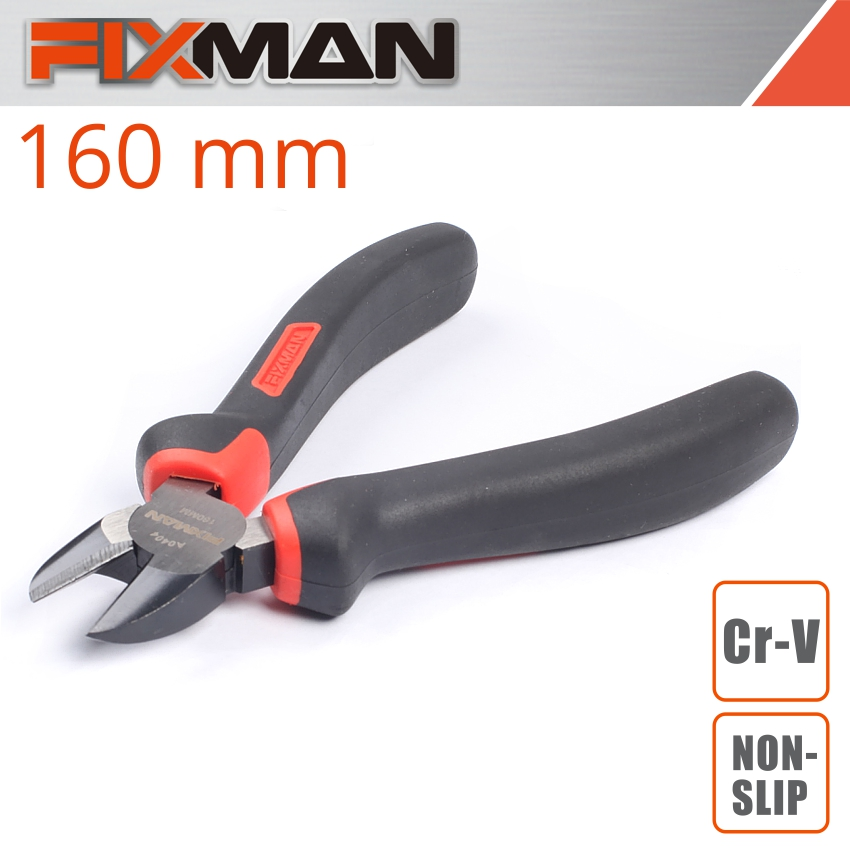 (image for) Fixman Industrial Diagonal Side Cutting Pliers 6' 170mm