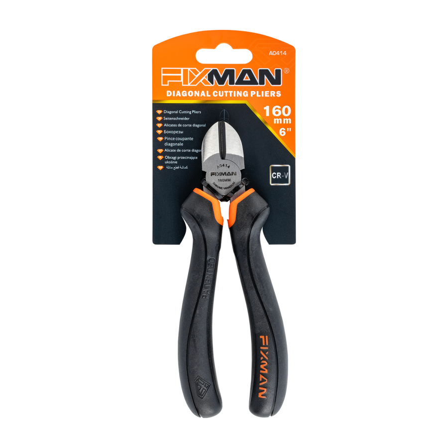 (image for) Fixman Industrial Diagonal Side Cutting Pliers 6' 170mm