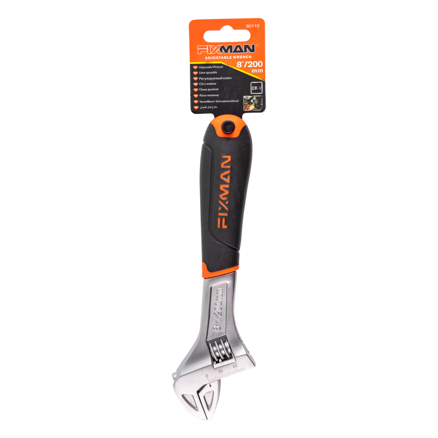 (image for) Fixman Adjustable Wrench 8' 0-24.5mm