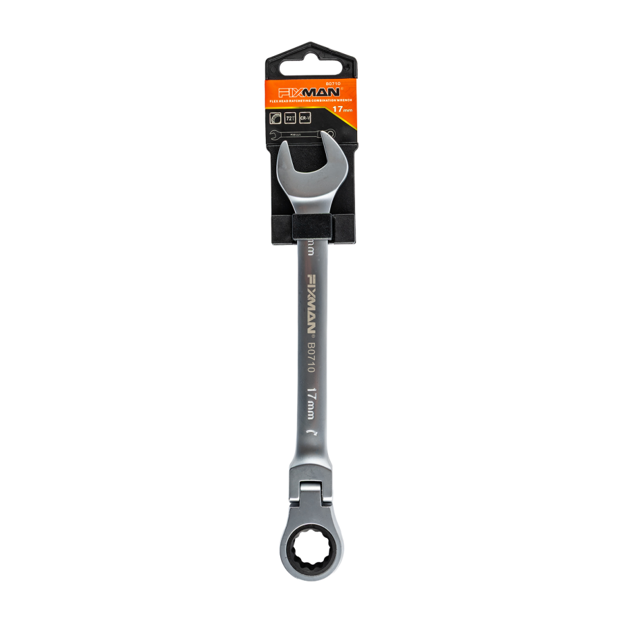 (image for) Fixman Flexible Ratchet Combination Wrench 17mm