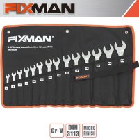 (image for) Fixman 14pcs Combination Spanner Set 8mm - 24mm