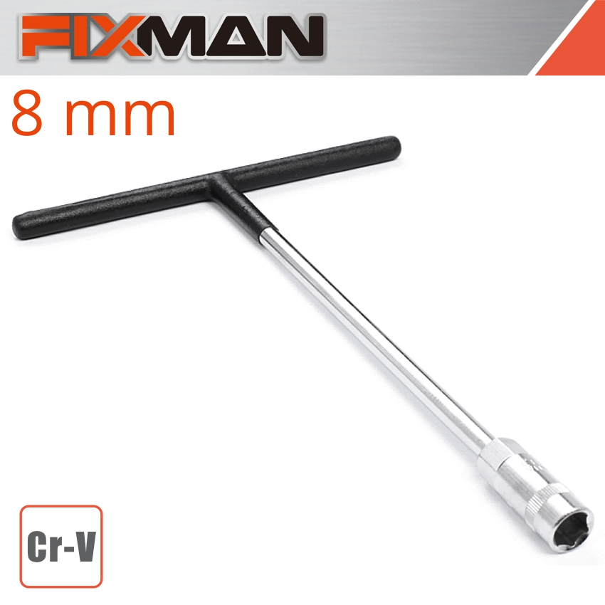 (image for) Fixman T Bar 8mm Socket Wrench