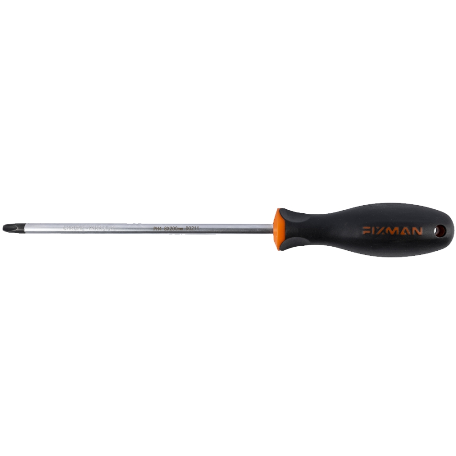 (image for) Fixman S/driver Phillips Ph4 8x200mm Crv With Ergonomic Handle