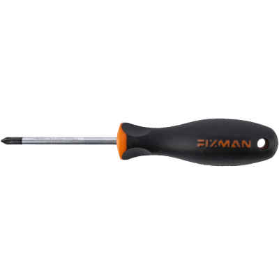 (image for) Fixman S/driver Pozi Pz1 5x75mm Crv With Ergonomic Handle