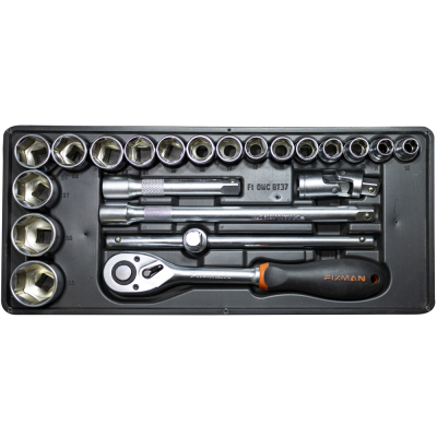 (image for) Fixman 22-pc 1/2' Dr.sockets & Accessories