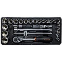(image for) Fixman Tray 26 Piece 1/2' Drive Sockets And Accessories