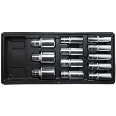 (image for) Fixman Tray 12 Piece 1/2' Drive Deep Sockets