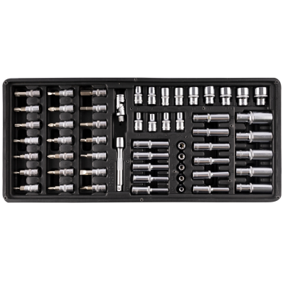 (image for) Fixman Tray 57 Piece 1/4' Drive Sockets And Accessories