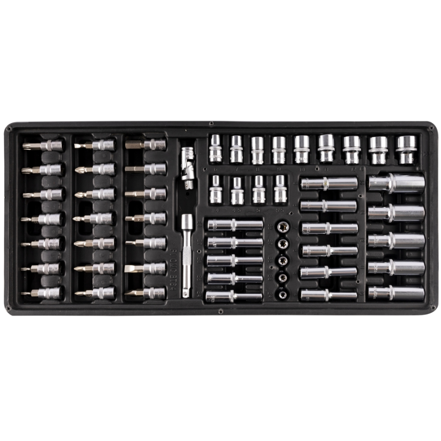 (image for) Fixman Tray 57 Piece 1/4' Drive Sockets And Accessories