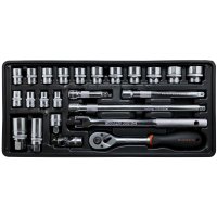 (image for) Fixman Tray 24 Piece 3/8' Drive Sockets And Accessories