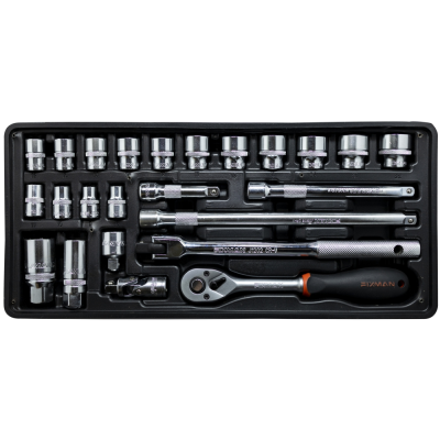 (image for) Fixman Tray 24 Piece 3/8' Drive Sockets And Accessories