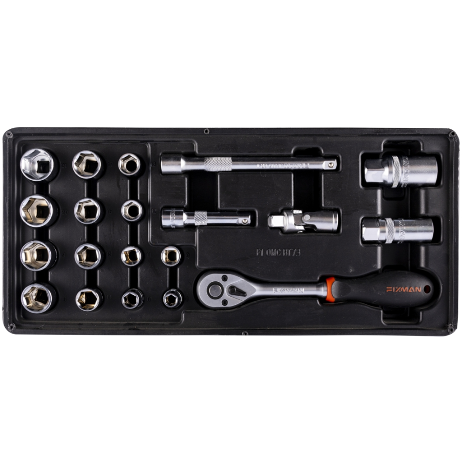 (image for) Fixman 20-pc 3/8' Dr.sockets & Accessories