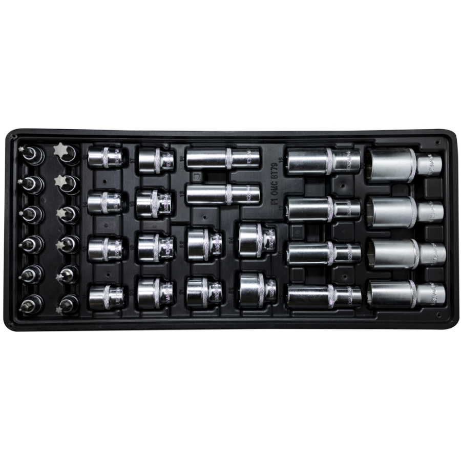 (image for) Fixman 34-pc 3/8' Dr.sockets