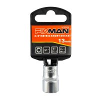 Fixman 3/8' Drive Hex Socket 13mm (image for) Fixman 3/8' Drive Hex Socket 13mm