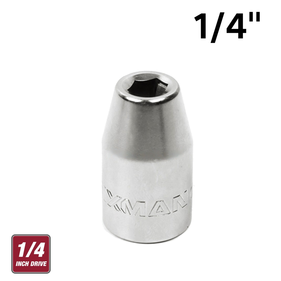 (image for) Fixman Coupler 1/4m Hex X 1/4m Square