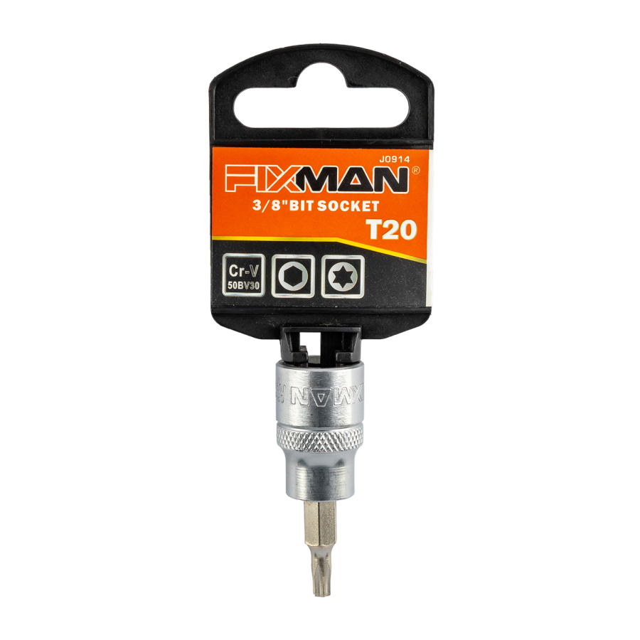 (image for) Fixman 3/8' Dr.bit Socket T20 Torx