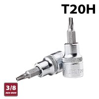 (image for) Fixman 3/8' Dr.bit Socket T20h Torx Security