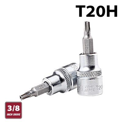 (image for) Fixman 3/8' Dr.bit Socket T20h Torx Security