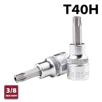 (image for) Fixman 3/8' Dr.bit Socket T40h Torx Security