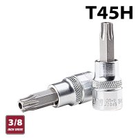 (image for) Fixman 3/8' Dr.bit Socket T45h Torx Security
