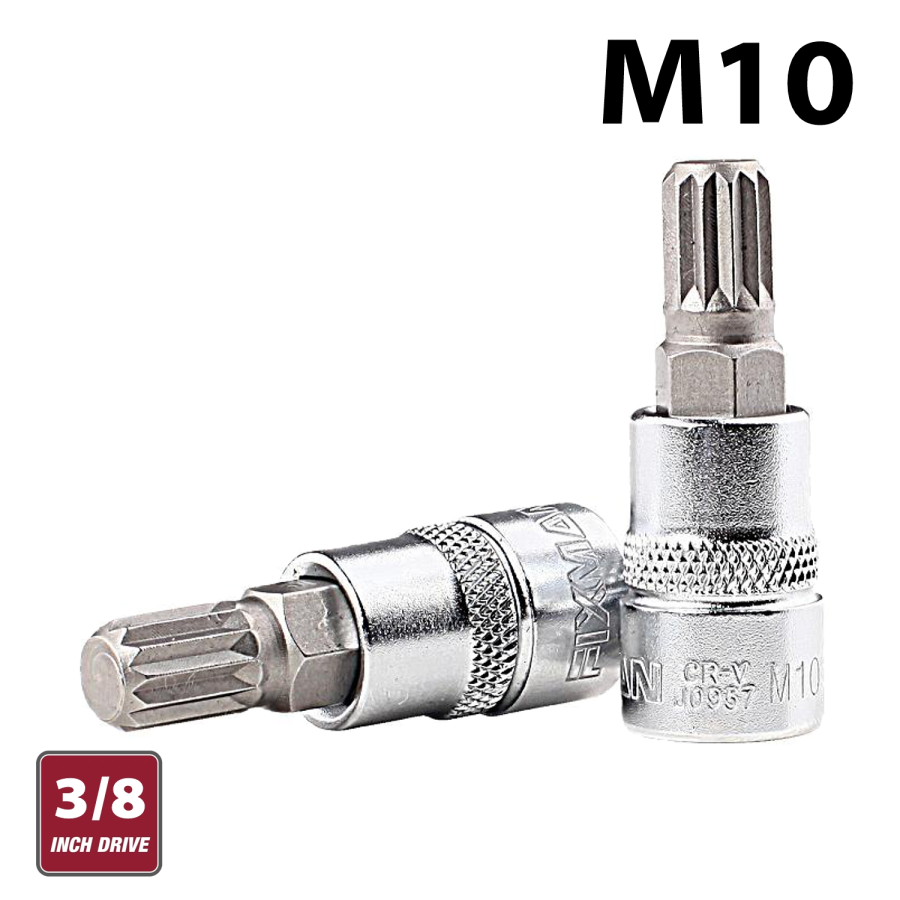 (image for) Fixman 3/8' Dr.bit Spline Socket M10