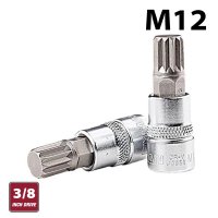 (image for) Fixman 3/8' Dr.bit Spline Socket M12