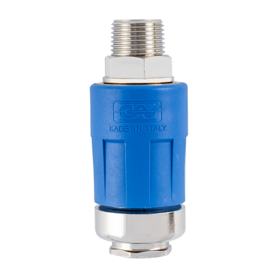 (image for) Safety Quick Coupler 3/8 M Two Stage Release