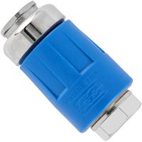 (image for) Safety Quick Coupler 3/8 F Packaged Two Stage Release Airblock