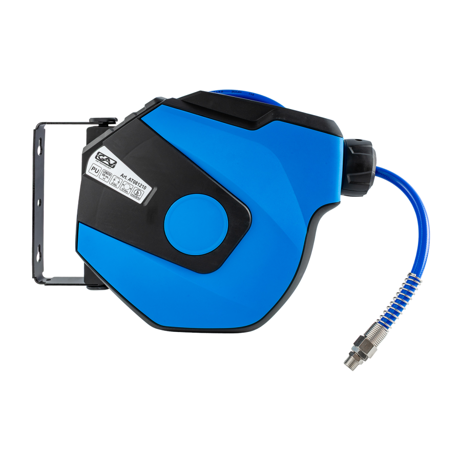 (image for) Air Hose Reel 10m 8x12 1/4'm