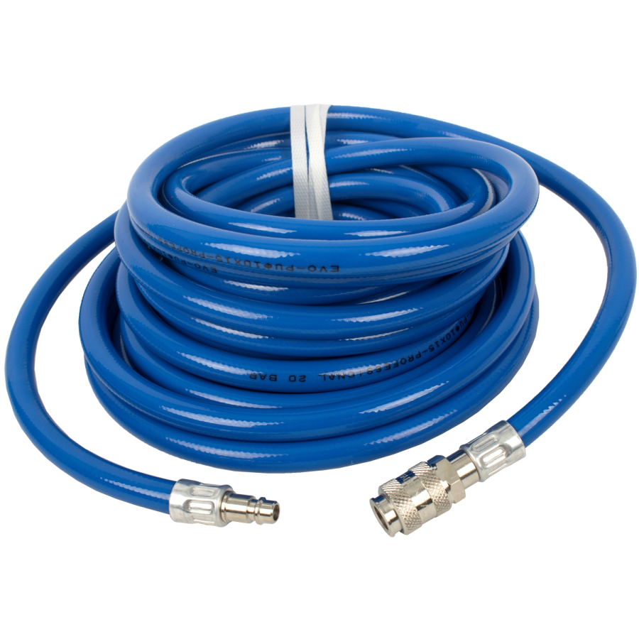 (image for) Pol High Pressure Hose 10mm Id X14.5mm Od 10m Kit Blue