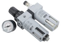 Filter Regulator Lubricator 1/4' With Auto Drain (image for) Filter Regulator Lubricator 1/4' With Auto Drain