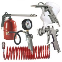Spray Gun Kit 5piece W/162a (image for) Spray Gun Kit 5piece W/162a