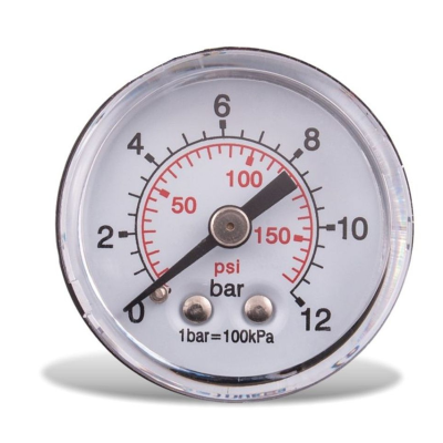 (image for) Pressure Gauge 40mm 1/4' Rear D4014r12