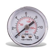 Pressure Gauge 40mm 1/4' Rear D4014r12 Packaged (image for) Pressure Gauge 40mm 1/4' Rear D4014r12 Packaged