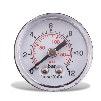 (image for) Pressure Gauge 40mm 1/4' Rear D4014r12 Packaged