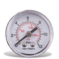 (image for) Pressure Gauge 40mm 1/8 Rear