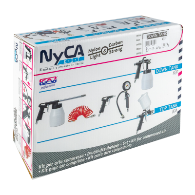 (image for) GAV NYCA KIT11 5-Piece Compressed-Air Tool Kit – Down Tank