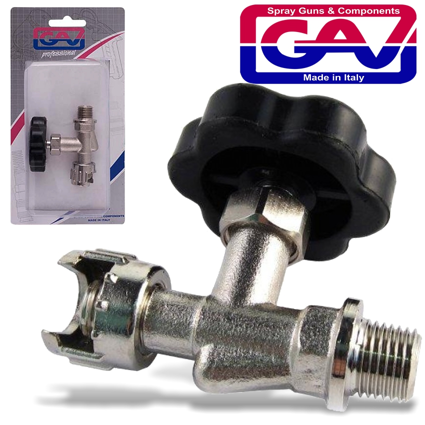 (image for) GAV RBS-2 P Line Tap with Handwheel 1/4' x 1/4' Packaged