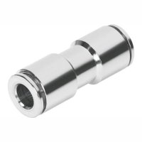 (image for) GAV RM6030-3 PU Nickel Plated Straight Connector 6mm
