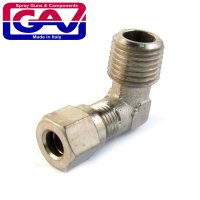(image for) GAV RO6069-5 Conical Male Elbow 8mm x 1/4'
