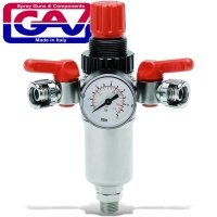 GAV RPF187 Pressure Reducing Valve & Filter 3/8' (image for) GAV RPF187 Pressure Reducing Valve & Filter 3/8'