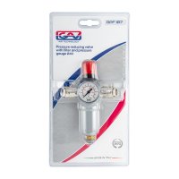 (image for) GAV RPF187R Pressure Reducing Valve & Filter 3/8' with Universal Couplers