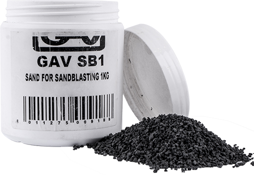 (image for) GAV SB1 Sand for Sandblasting 1kg