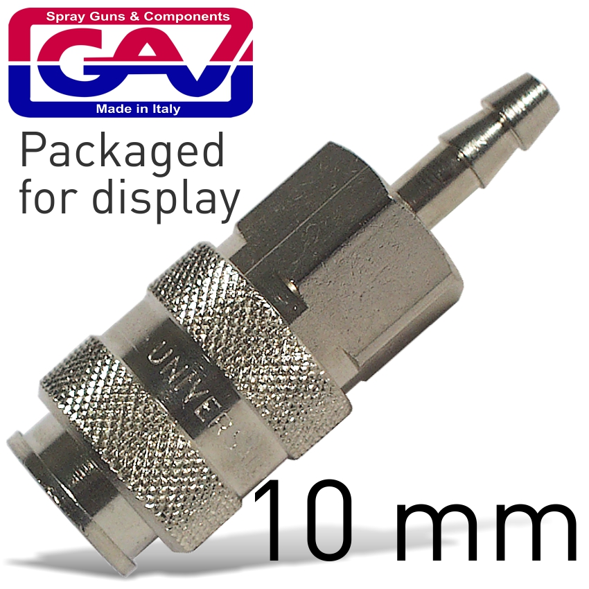 (image for) GAV UNI C3P Universal Quick Coupler 10mm Hose Tail